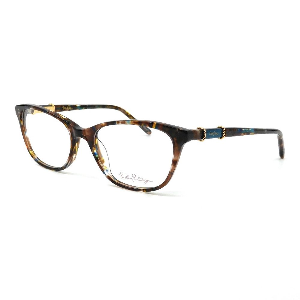 LILLY PULITZER “Castilla” Havana Blue Eyeglasses